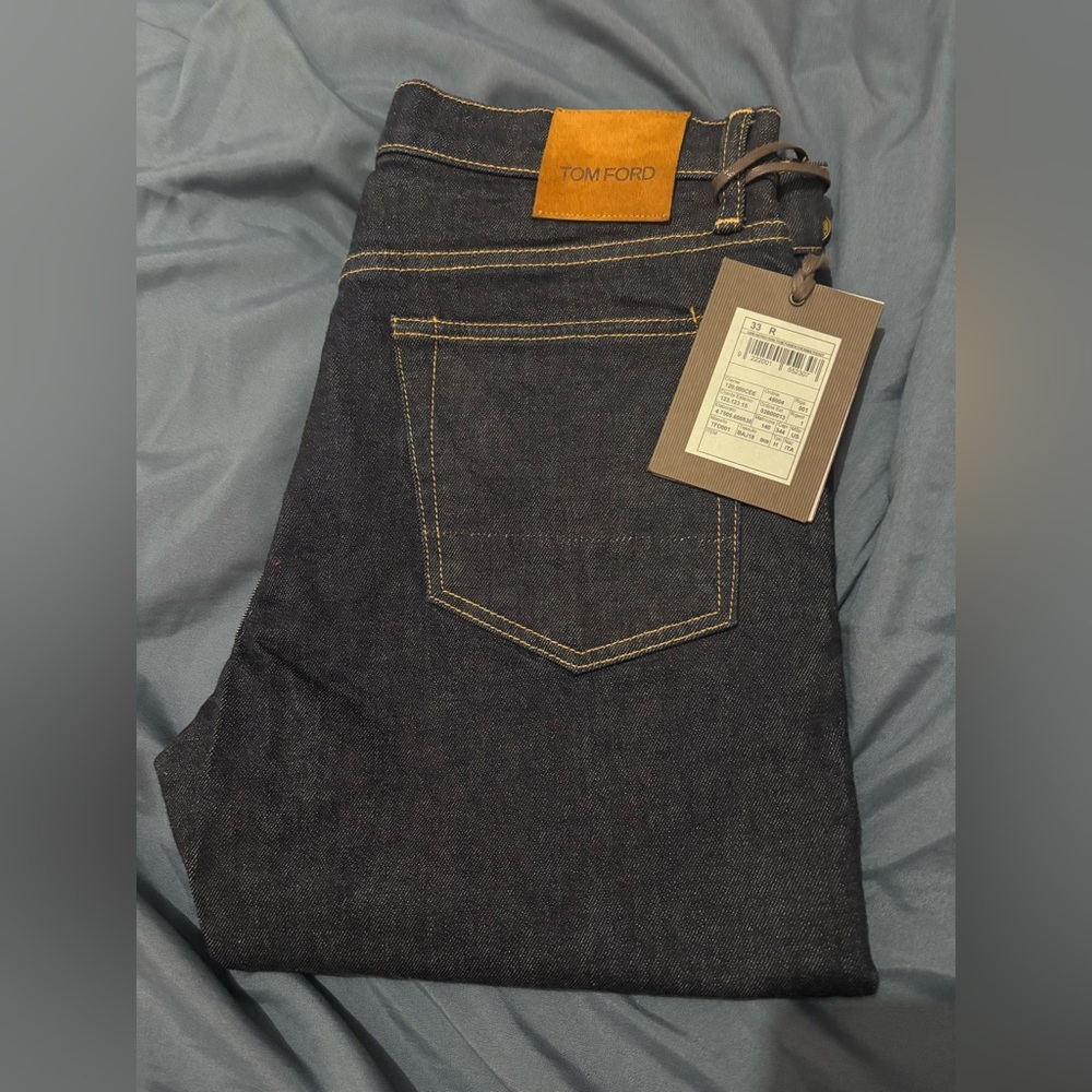 Tom Ford Slim Fit Jeans - Indigo